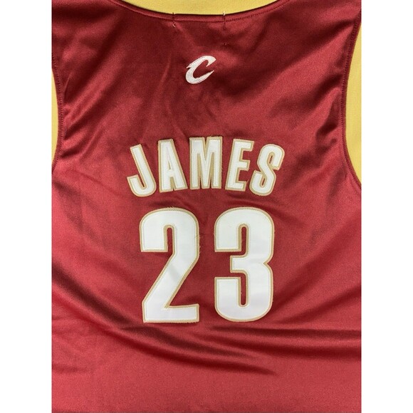 Mitchell & Ness Cleveland Cavaliers Lebron James  #23 Jersey Size 54 - Picture 9 of 9
